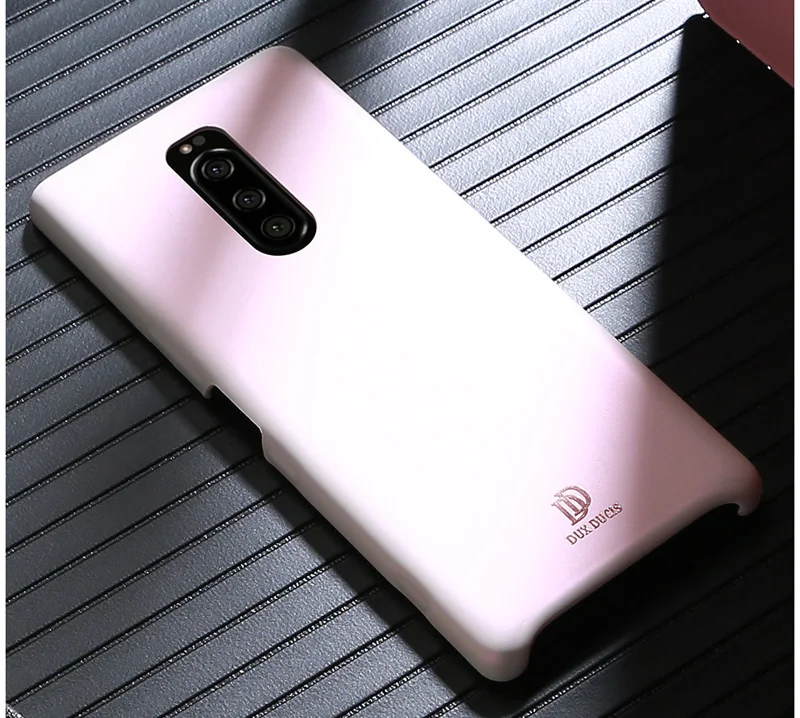 DUX DUCIS чехол для sony Xperia 1 PU кожаный защитный чехол прозрачный