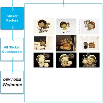 

Waterproof forgift use custom electromagnetic sticker