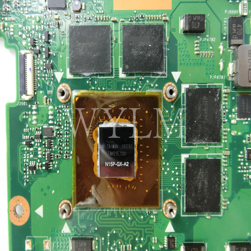  G771JM motherboard GTX860M 4GB N15P-GX-A2 I7-4710HQ CPU mainboard REV2.0 For ASUS G771 G771J G771JM