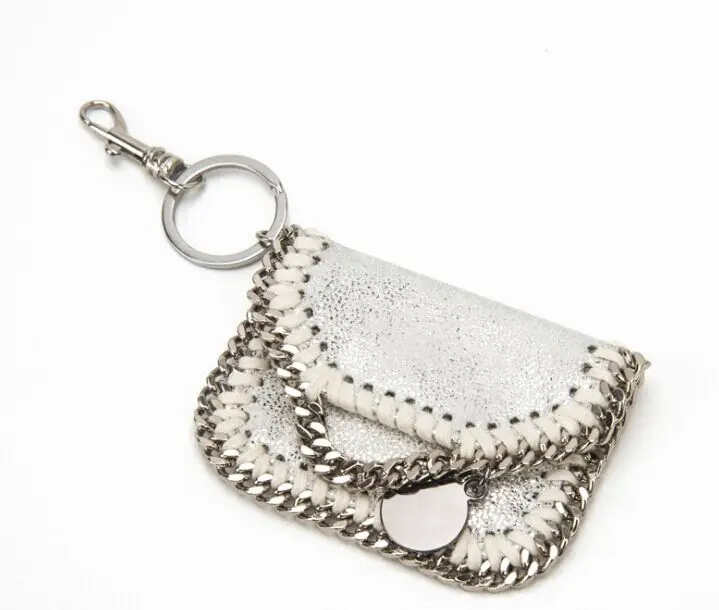 

New list high quality Arrived mini Bag Decoration PVC Coin Purse Chain Bag Fashion Keychain Falabellas shaggy Deer Coin Bag