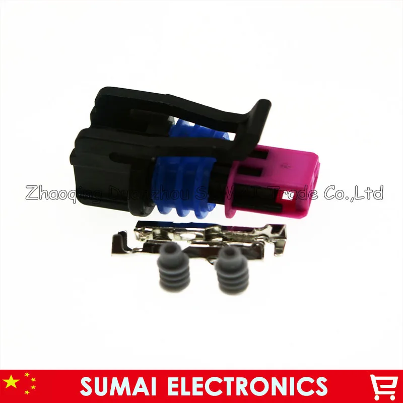 

2Pin 15449028-1 Auto oxygen sensor plug,water temp sensor plug connector for Buick, Regal, LaCrosse, Sail, etc.