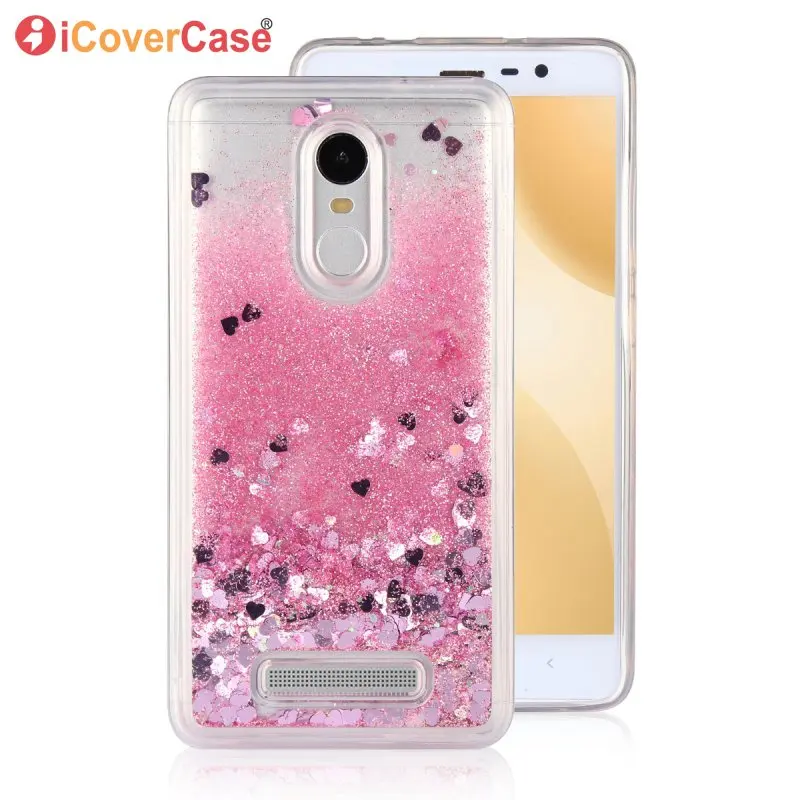 Glitter Liquid Case For Xiaomi Redmi Note 3 Note3 Pro Back