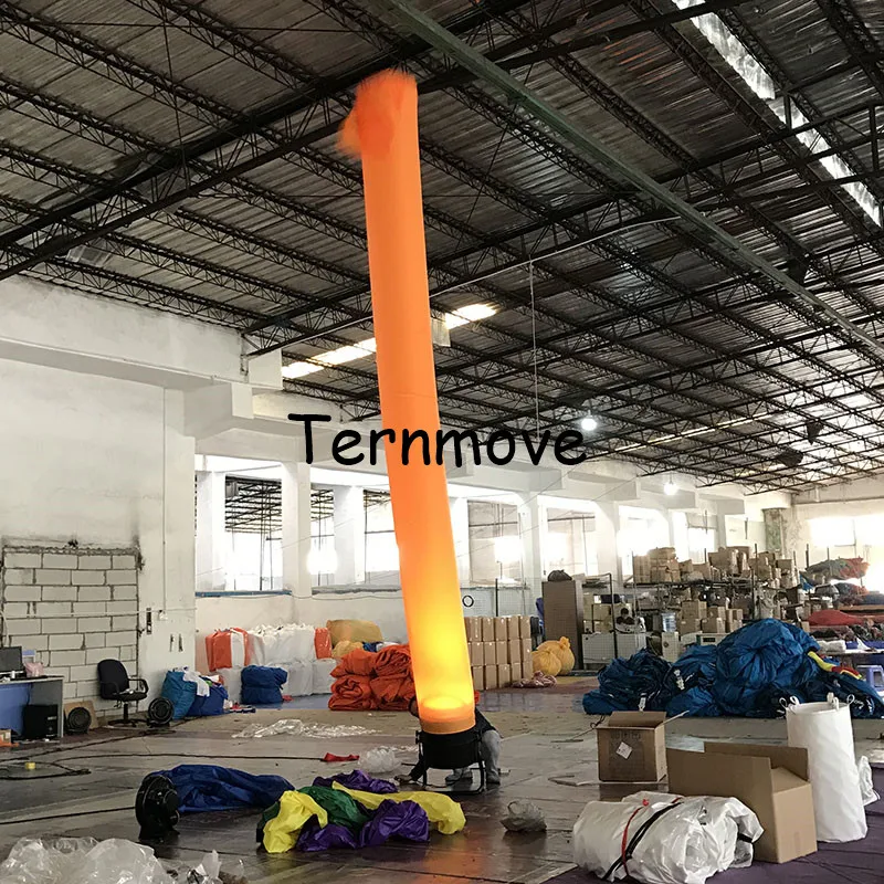 Wind Dancer Tube Man Cartoon Inflatable Dancer Air Puppet Out Door Air Dancer Sky Dancing Man For Advertising with led blower the wind dancer storm winds