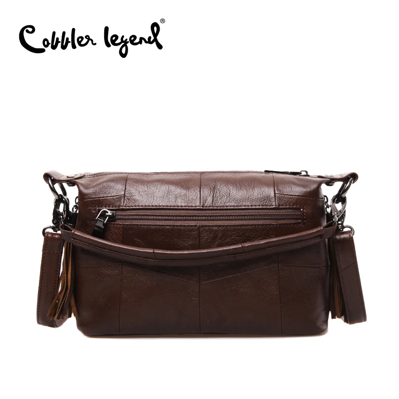 الإسكافي أسطورة الأفاق المرأة حقيبة الإناث السيدات جلد طبيعي شرابة حقيبة الكتف Crossbody أكياس صغيرة حمل حقيبة محفظة