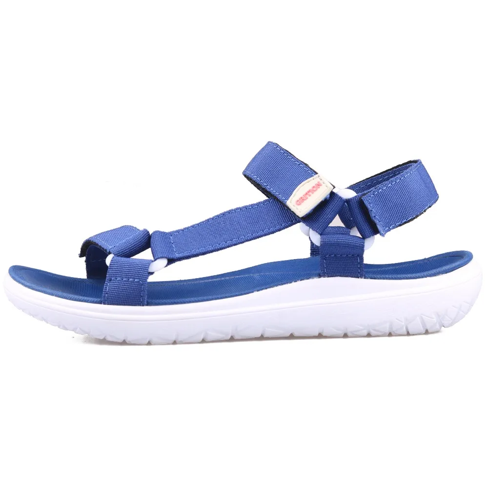 GRITION Women Sport Sandals Flat Summer Platform Open Toe Sandals Outdoor Beach Female Walking Ladies Comfort Fashion Shoes