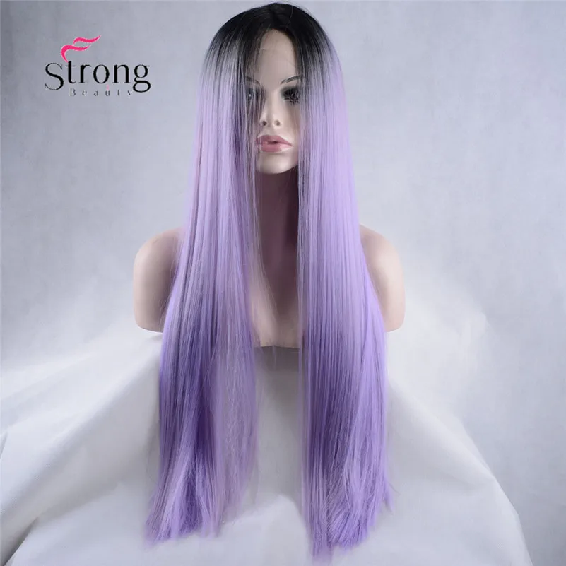 Lace Front Wig For Party Long Straight Middle Part Heat Resistant Glueless|wigs...