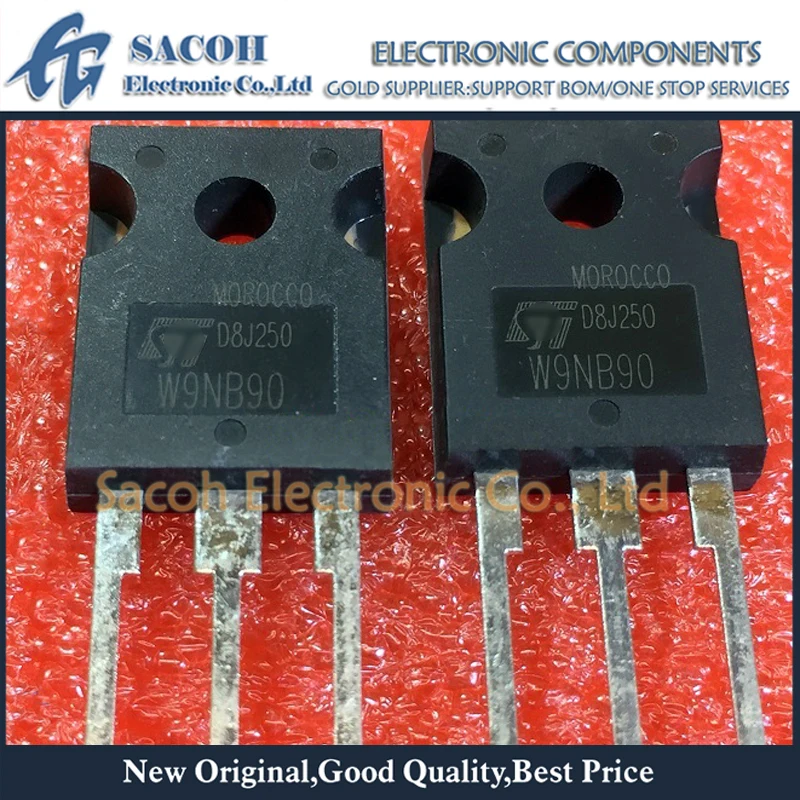 10 шт. STW9NB90 W9NB90 STW9NB80 W9NB80 TO-247 9A 900 в N-ch мощность MOSFET