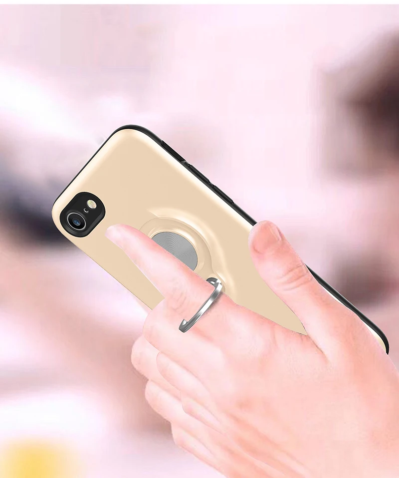 ring kickstand case iphone 5 6 s se 7 8 plus (3)