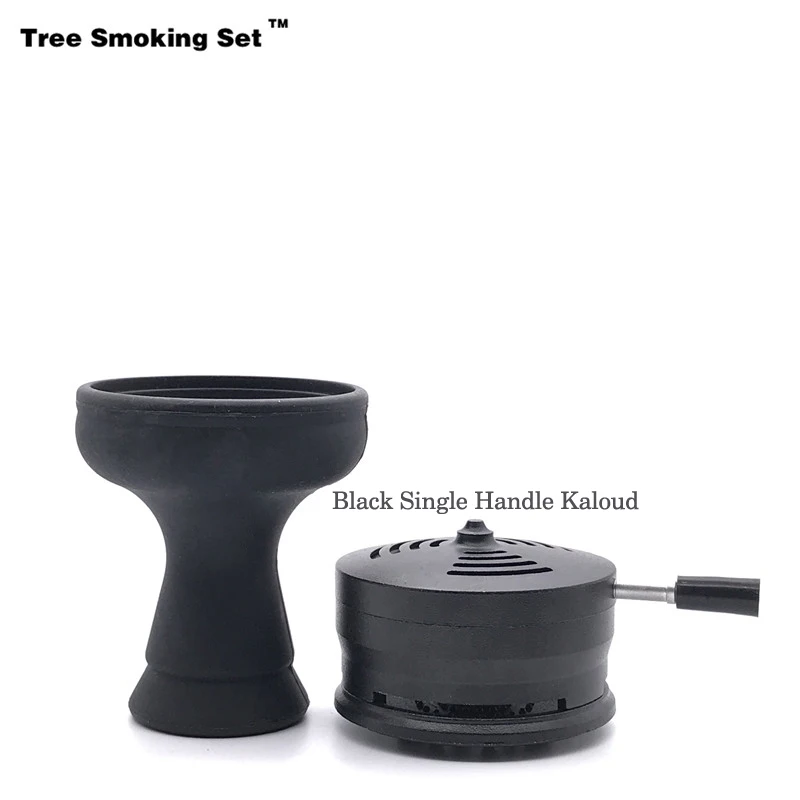 

New Hookah Silicone Shicha Kaloud Bowls Narguile Nargile Smoking Pipe Shisha Accessories Shisha Cachimba Pince Chicha TWAN0505