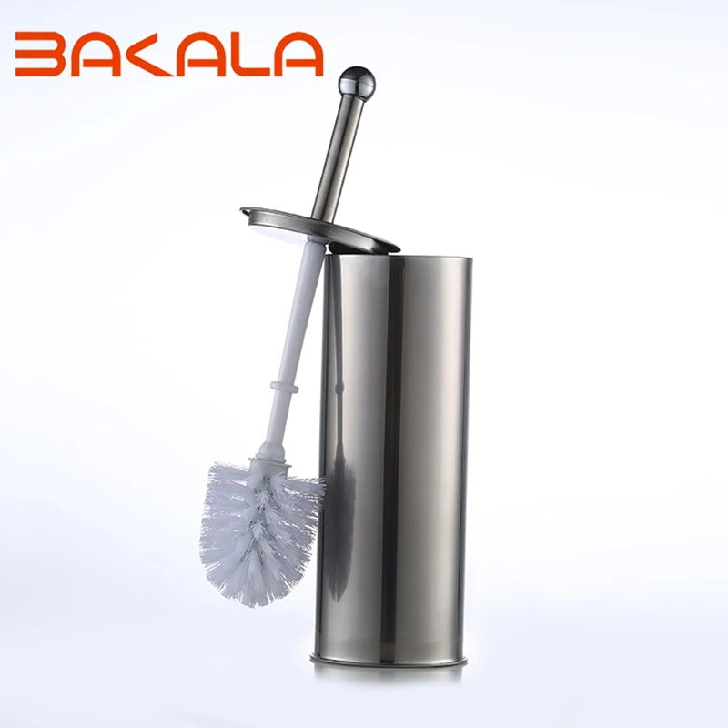 Ferramenta de Suporte com Base Base de Vaso Sanitário do Banheiro Escova de Limpeza Escova de Vaso Sanitário em Casa Luxo Chrome wc Aço Inoxidável Durável de Vaso Mais Limpa