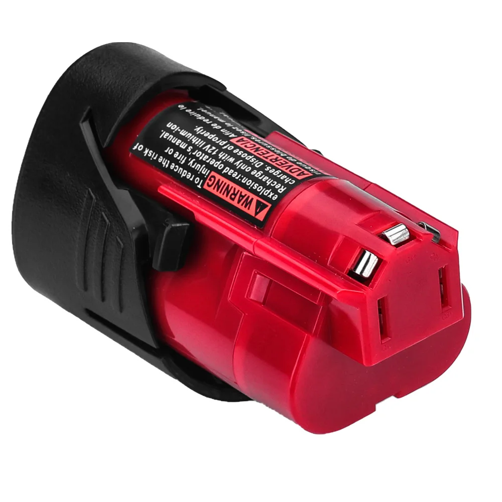 Аккумуляторы для Milwaukee M12 48 11 2401 заменяемые литиевые 12 вольтовые аккумуляторные