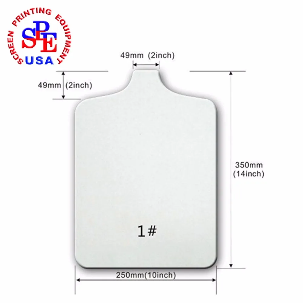 2 Pack Aluminum Silk Screen Printing Screens 25*35 CM Frame-160 White Mesh