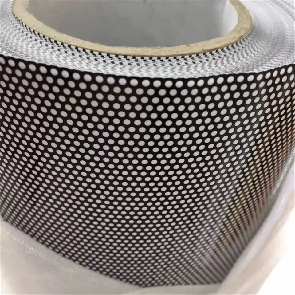 

Black Perforated Car Window Eye Headlight Film Mesh One Way Vision Wrap Vinyl 1.06m*50m/roll