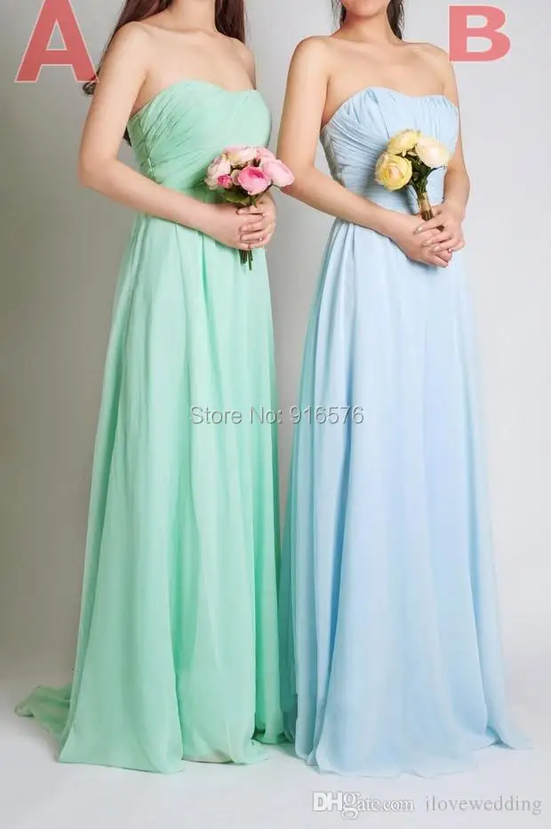 2015 Elegant Long Bridesmaid Dresses Spring Summer Strapless Corset