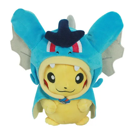 Плюшевый Пикачу игрушки Косплей Charizard Lucario Altaria Sableye Audino игрушки Аниме куклы 21-25 см