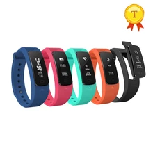 Крови Давление монитор сердечного ритма фитнес часы низкая мощность потребления Сменные ремешок Smart band трекер еврейского языка