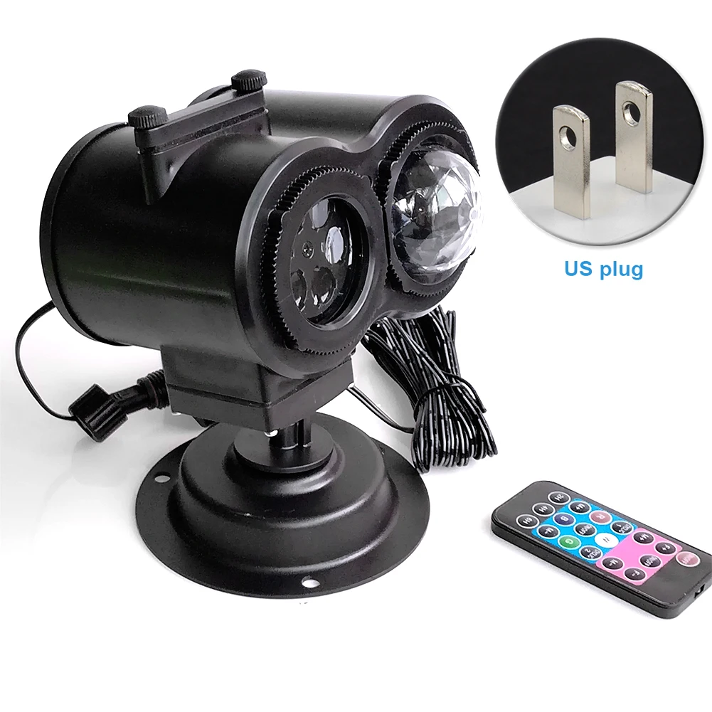 

Multicolor Switchable Fairy Lights Stage Lighting Lawn Projection Garden Spotlight UV Lamp Outdoor Light Projector Double-tube