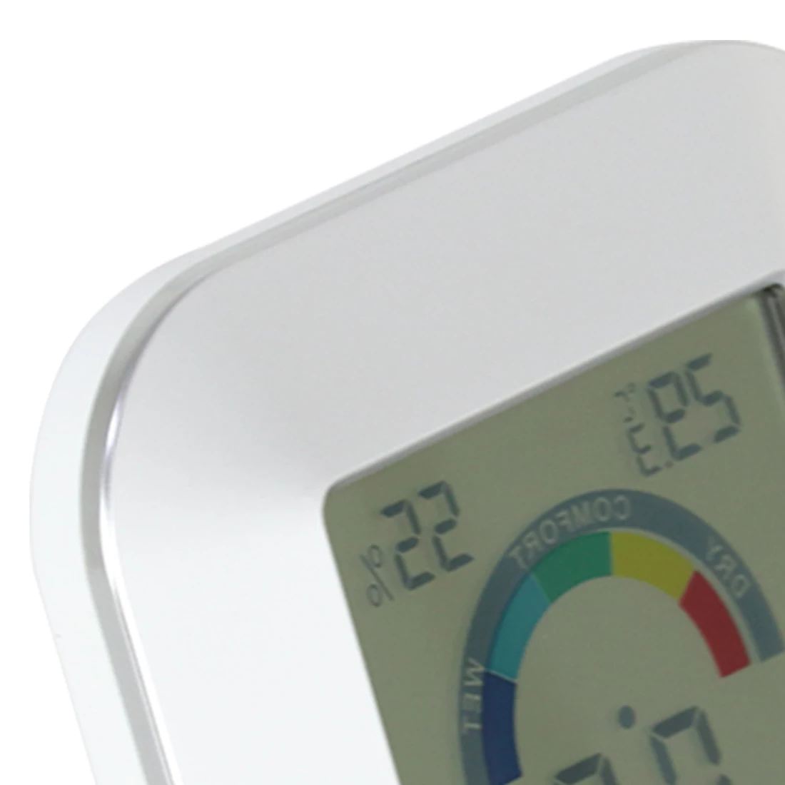 Шт. 1 шт. термометр Влажность мониторы с сенсорным экраном подсветка таймер Smart цифровой гигрометр Температура Датчик метр с часами