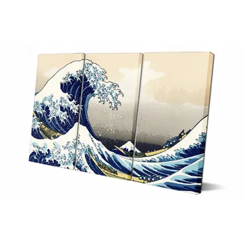 

3 Panel printed painting Japanese Canvas Wall Art Picture Home Decoration Living Room Canvas Printed Modern painting LS030