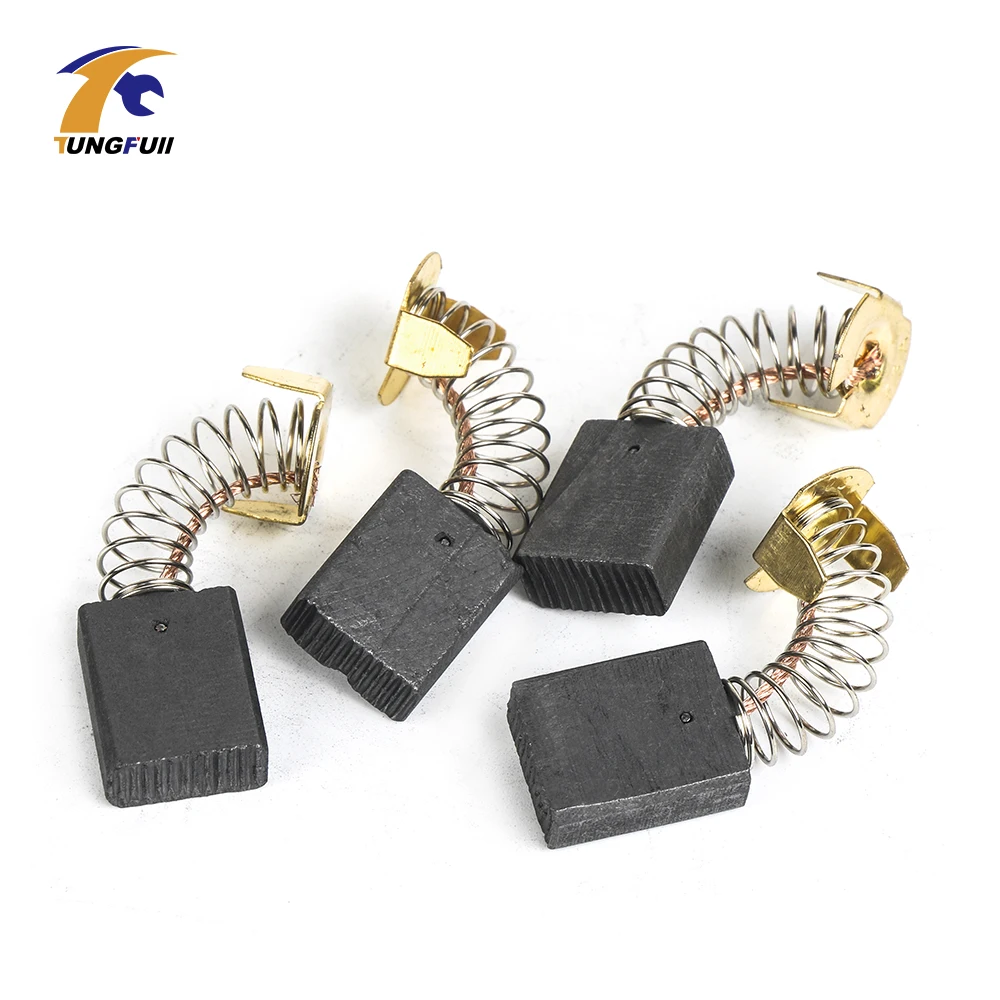 Spazzole Di Carbone Per Utensili Elettrici - 4PCS 153# 6.5x13.5x18mm, Per Sega, Trapano, Smerigliatrice - Foto 7