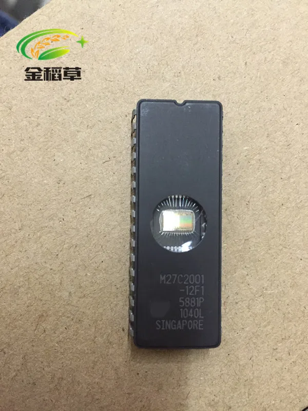 Микросхемы памяти EPROM 2 Мбит 120 нс корпус сdip 32 M27C2001 M27C2001-12F1 10 шт. | Электроника