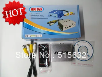 

hot! new improved version FPV Mini C-DVR Video/Audio Recorder Motion Detection TF Card Recorder with romote control