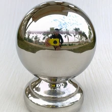 304 нержавеющая сталь металлический припой сиамский шар держатель полый декоративный шар бесшовный полый бар Сфера коллекционное ремесло