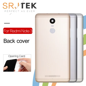 

SRJTEK Back Housing For XIAOMI Redmi Note 3 Pro Back Cover Battery Door For Redmi Note 3 Replacement Parts