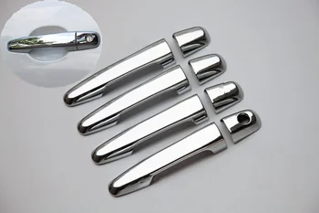 

FUNDUOO ABS Chrome car door handle cover For Mitsubishi L200 Triton Pickup 2006 2007 2008 2009 2010 2011 2012 2013 2014