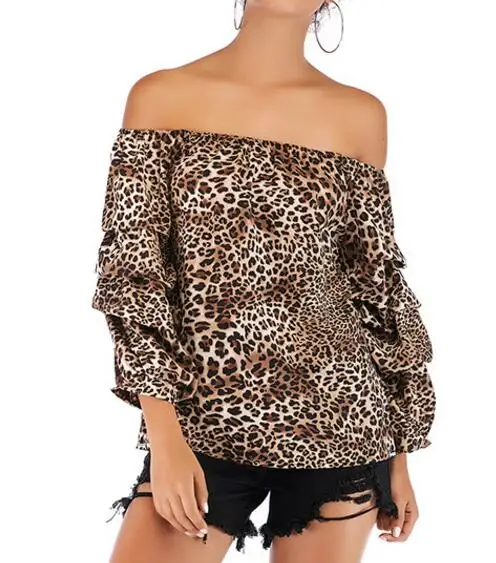Off Shoulder Tube Blouse Floral Print Chiffon Shirts Women Tops Sexy long sleeve Strapless Backless Summer Female Shirts