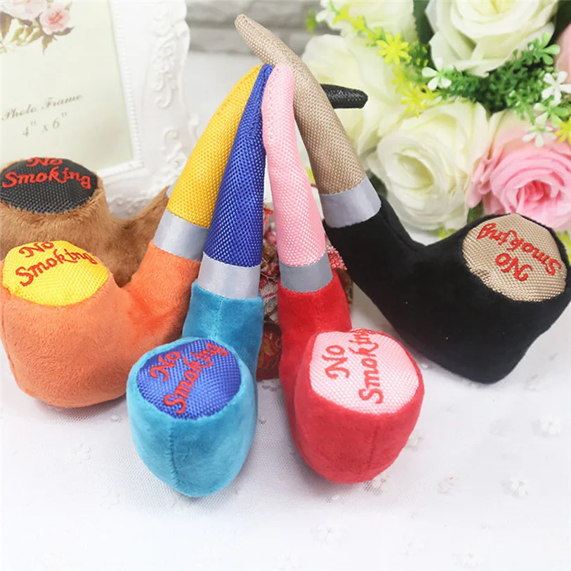 Pipe Shape Plush Pet Squeak Toys Sound Play Dog Toys For Small Large Dogs Cats Puppy Molar Chew Toys Wholesale #F#40AT29 (15)