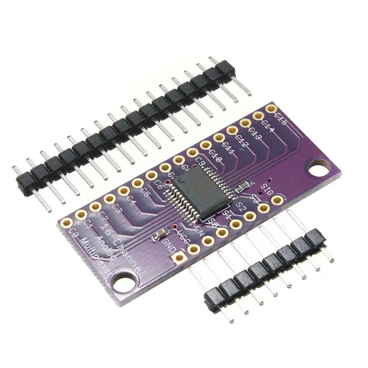 Buy CLAITE CD74HC4067 ADC CMOS 16CH Channel Analog Digital Multiplexer Module Board Sensor Controller For Arduino