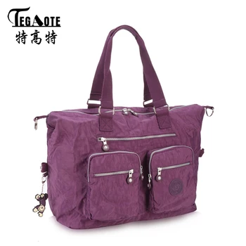 

TEGAOTE Women Messenger Bag Ladies Crossbody Bags Waterproof handbags Nylon Large Top-handle Shoulder Bag Female Bolsa Feminina