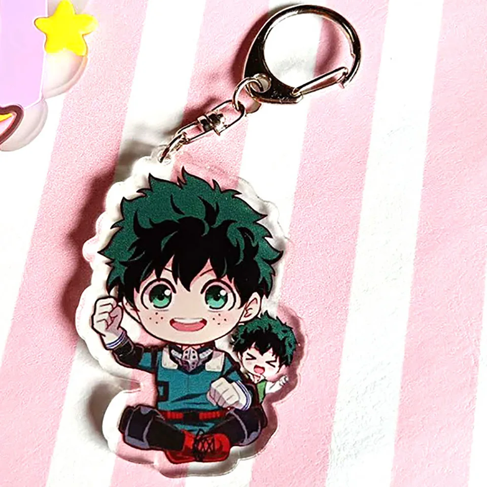 Брелок Tronzo Toys My Hero academic Midoriya Izuku Bakugou Katsuki Todoroki Shoto мини брелки Boku no academic|Плюшевые