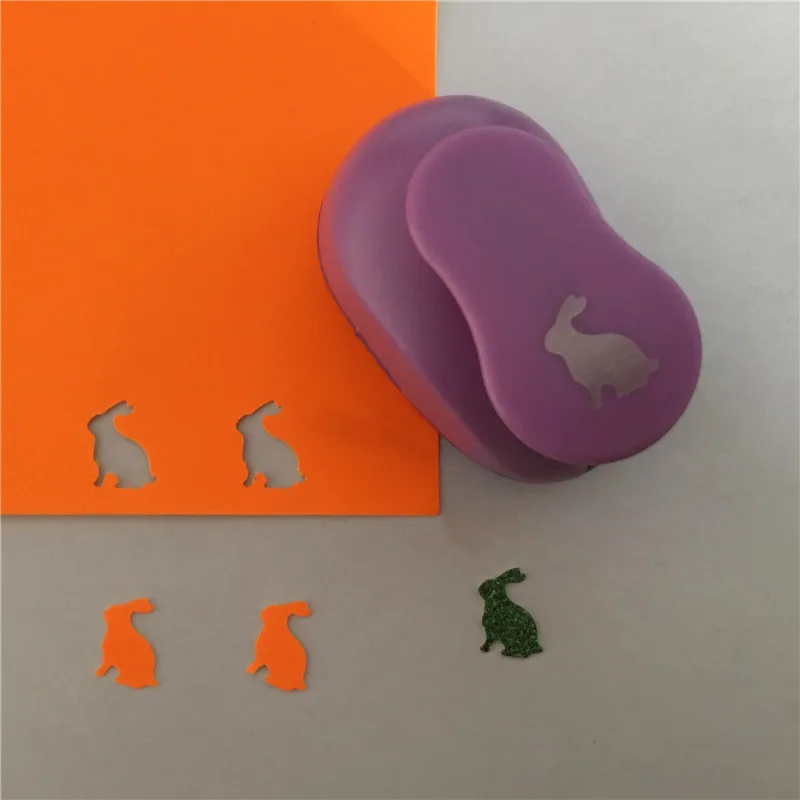 Free Ship Rabbit shape 5/8" EVA hole punch Easter gift handmade bunny