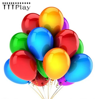 

High Quality 10pcs/lot 12 Inch Colorful Latex Pearl Balloon Inflatable Wedding Decoration Air Ball Happy Birthday Party Supplies