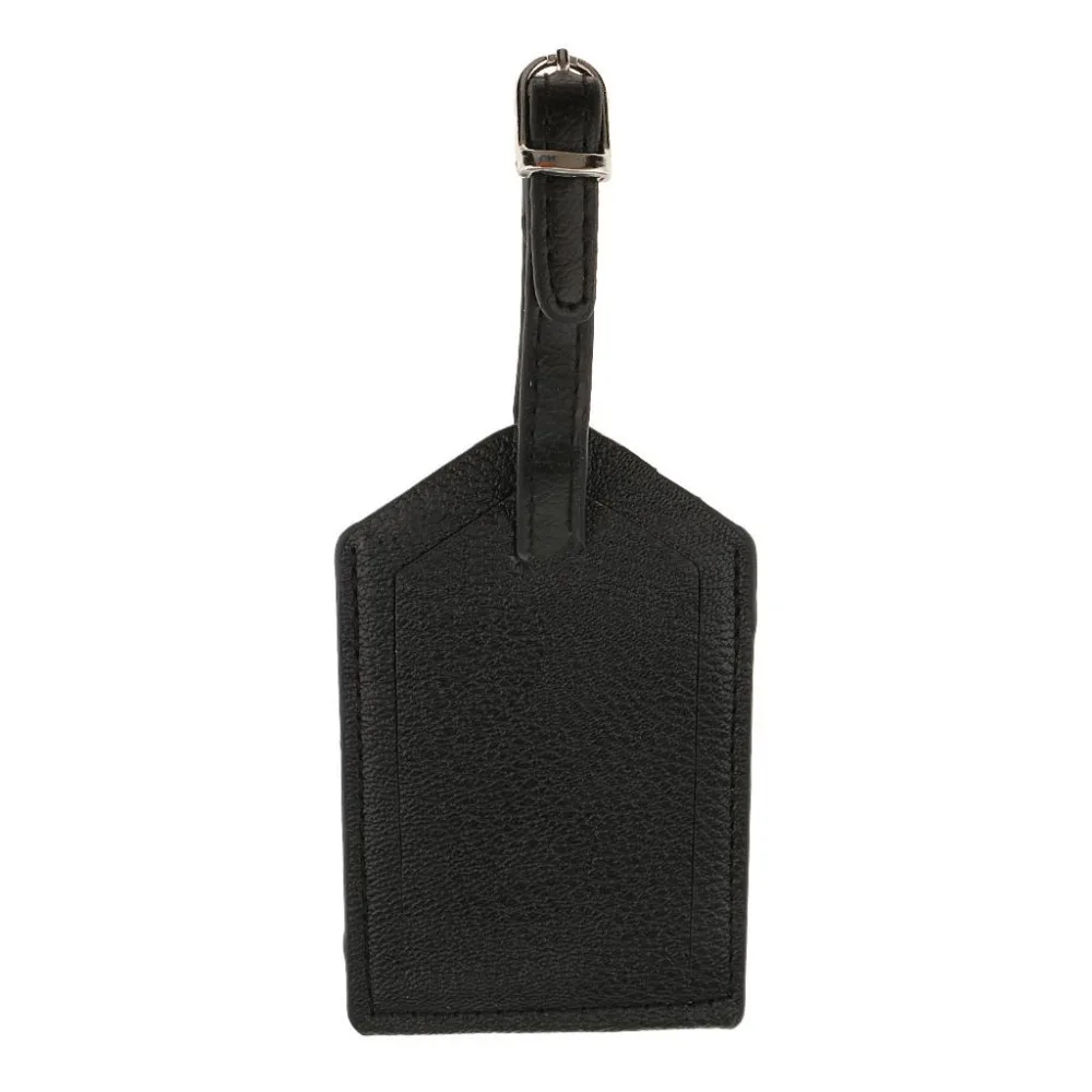 New Leather Luggage Tag Travel Suitcase Name Address ID Baggage Label Address Holder Portable Boarding Tags Travel Accessories New Leather Luggage Tag Travel Suitcase Name Address ID Baggage Label Address Holder Portable Boarding Tags Travel Accessories