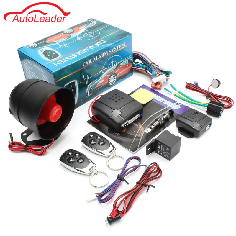 Универсальная 1 Сторонняя Автомобильная охранная сигнализация защита