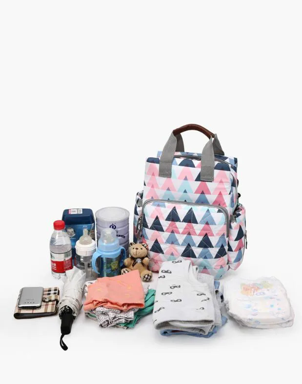

Mummy Bag Multi-function Large Capacity Maternal Child Package Waterproof Diaper Bag Fashion Women Backpack High Quality