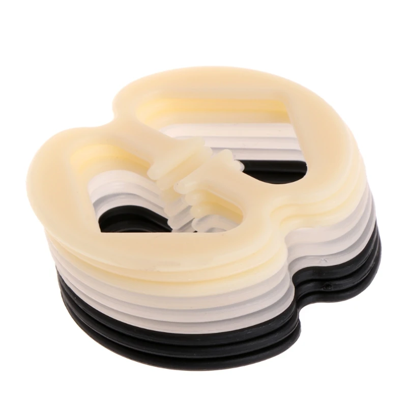 9 Pcs Plastic Buckles For Bra Strap Anti Slip Exposure Proof Adjustable Clips Racer Back New Fashion Women Lady Girl Bra Buckle