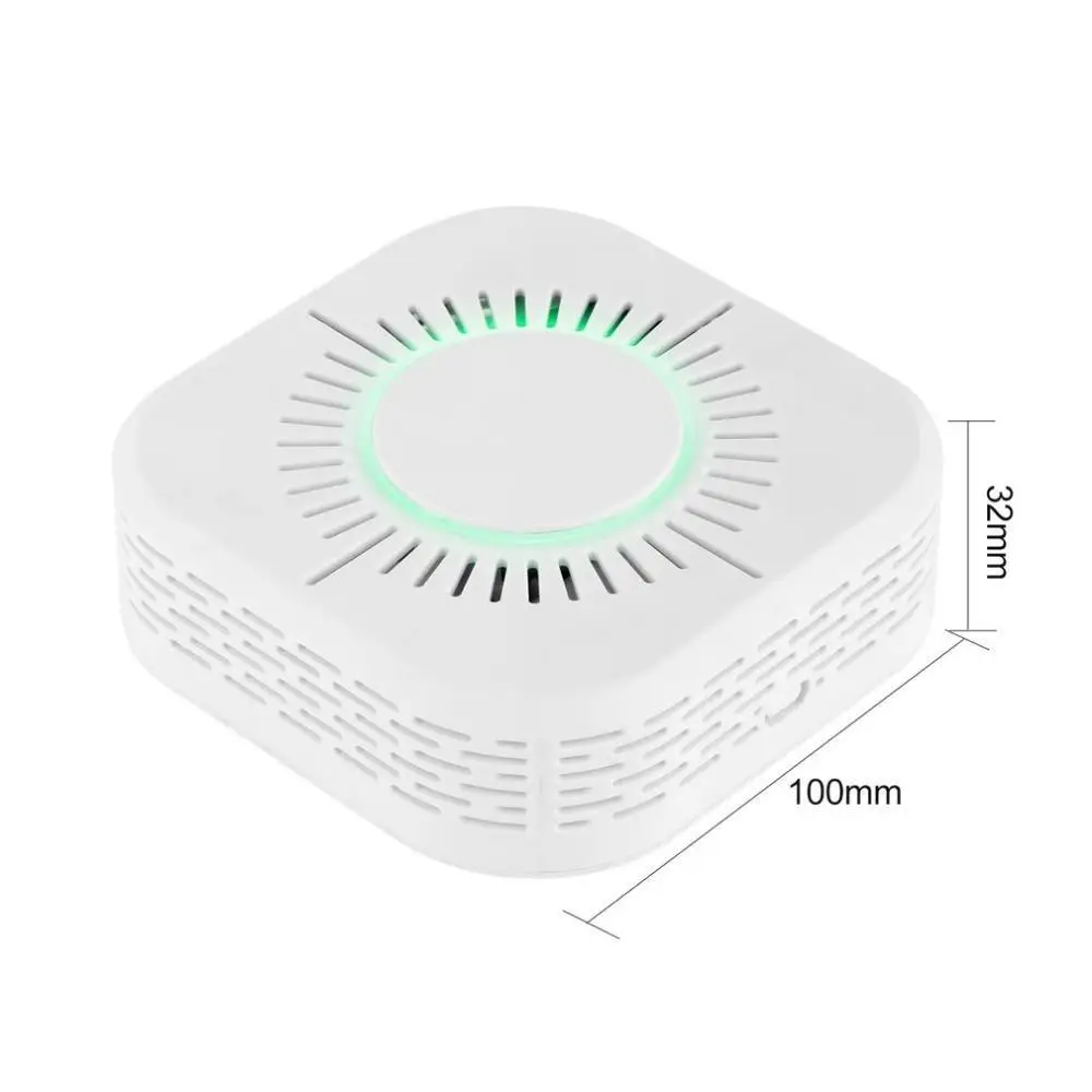 Беспроводной детектор дыма противопожарный портативный детектор дыма s wifi домашний безопасный датчик дымовой сигнализации 433 МГц трансмиссия