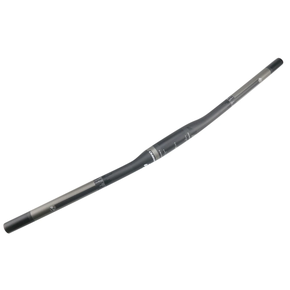 Руль для горного велосипеда RXL SL на руль углеродный Flat/Riser Carbon 3K матовый серый 31