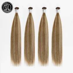 Fairy Remy Hair Fusion I Tip Hair Extension Human Hair Colorful Extensions Highlight Balayage Pre Bonded Remy Hair 0.8g/s 40g Fairy Remy Hair Fusion I Tip Hair Extension Human Hair Colorful Extensions Highlight Balayage Pre Bonded Remy Hair 0.8g/s 40g