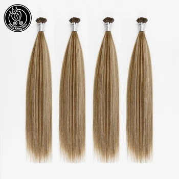 

Fairy Remy Hair Fusion I Tip Hair Extension Human Hair Colorful Extensions Highlight Balayage Pre Bonded Remy Hair 0.8g/s 40g