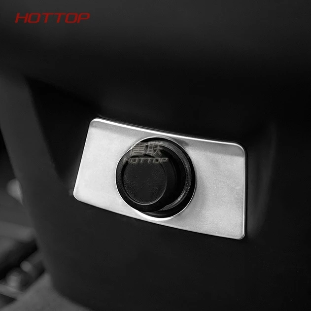 

Stainless steel Car Rear Cigarette Lighter Stickers cover trim FIT for Volvo XC60 2018 Auto accessories