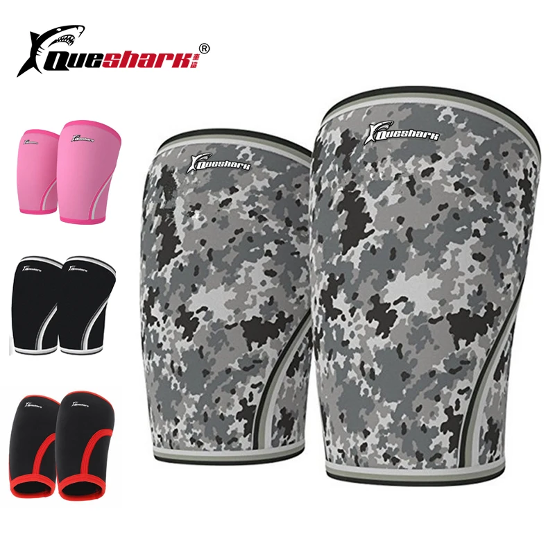 

Compression Powerlifting Knee Sleeves 7mm Neoprene Sports Squat Weightlifting Gym Training Knee Pad Protector Joelheira Crossfit