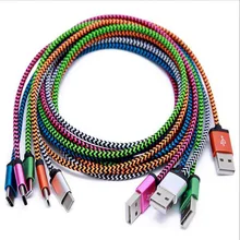 Зарядный кабель usb type-C для samsung S9 S8 huawei P9 P10 Nova Xiaomi mi5S mi6 MiX 2 2S Meizu Pro 7 OnePlus 6 5 3 Plus