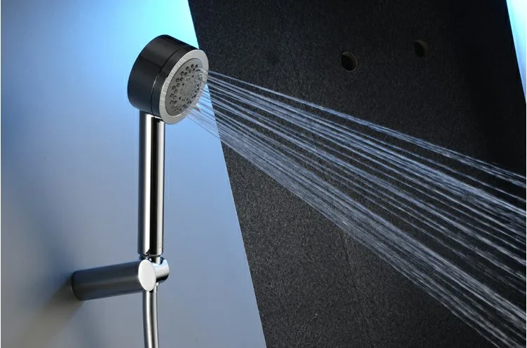  Modern Solid Brass Bath Shower Faucet Sets Wall Mounted rmostatic Bathroom Bath Shower Mixer Tap Be