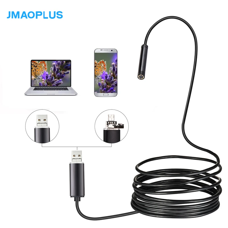 

720P Digital Endoscope Camera HD 8mm Cameras Usb Camera Endoscope Lcd For Windows & Macbook PC Endoscope Android PC Camera
