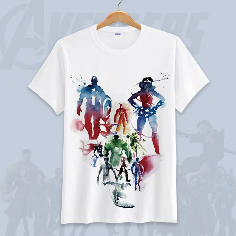 Avengers Endgame Captain America Cosplay Costume Quantum Realm T Shirt Summer Men's T Shirt Superhero Iron Man Shirt Women Boys